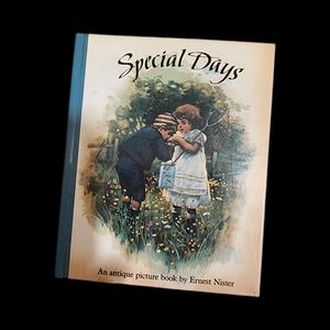 1989 special days Victorian pull tab pop up book